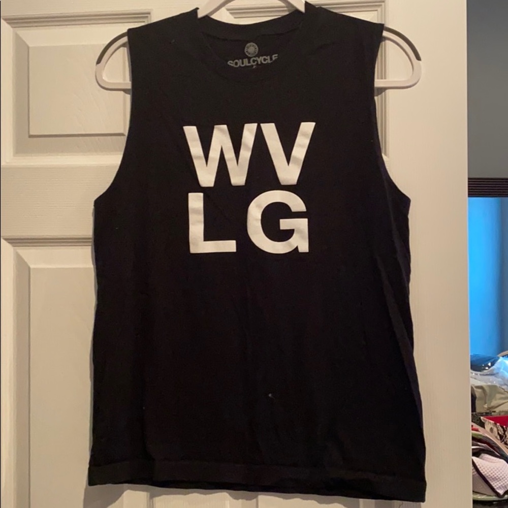 Soul Cycle size M West Village black tank